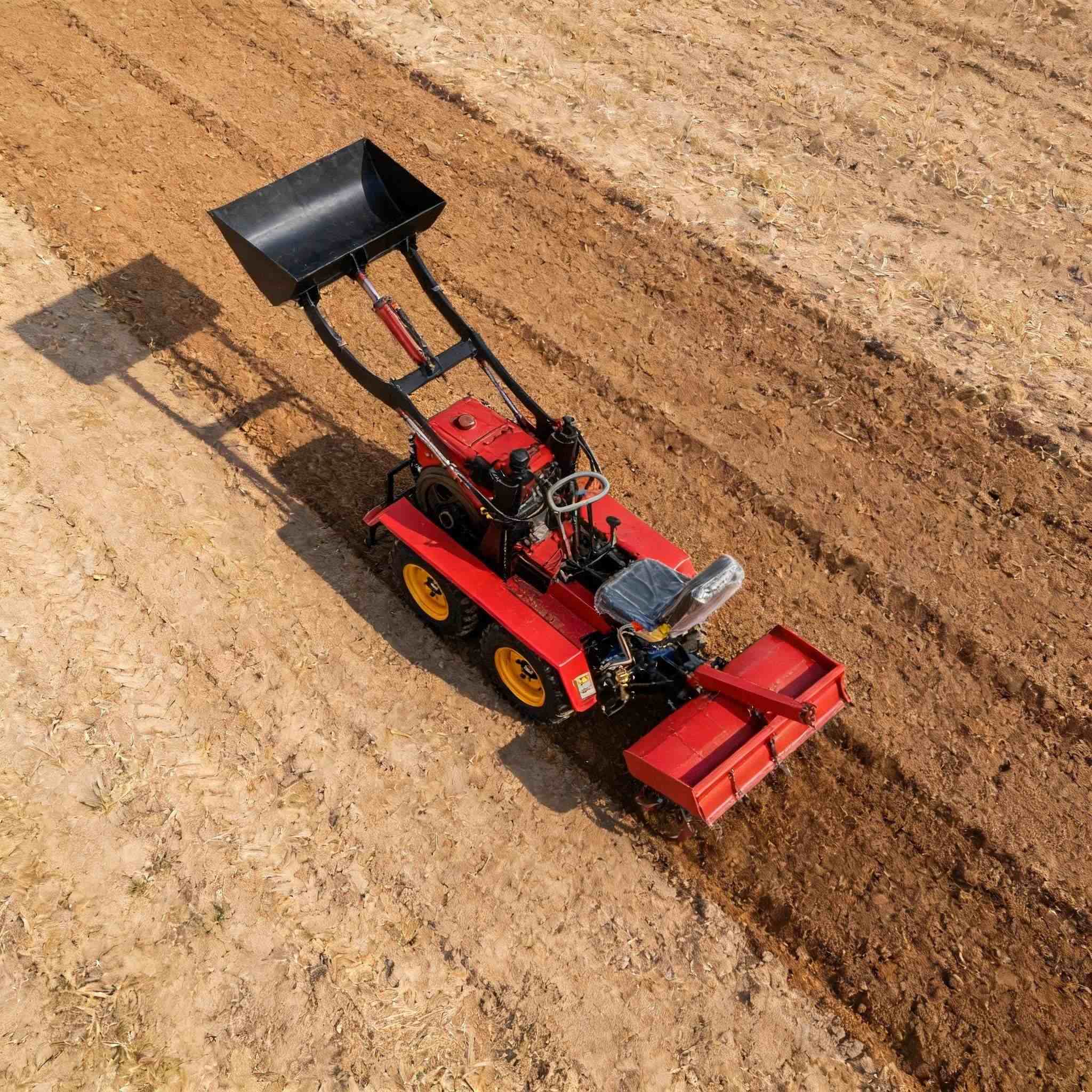 Kultivator, kleiner Traktor, k – Farming Agriculture Tools Bewertung und Preis